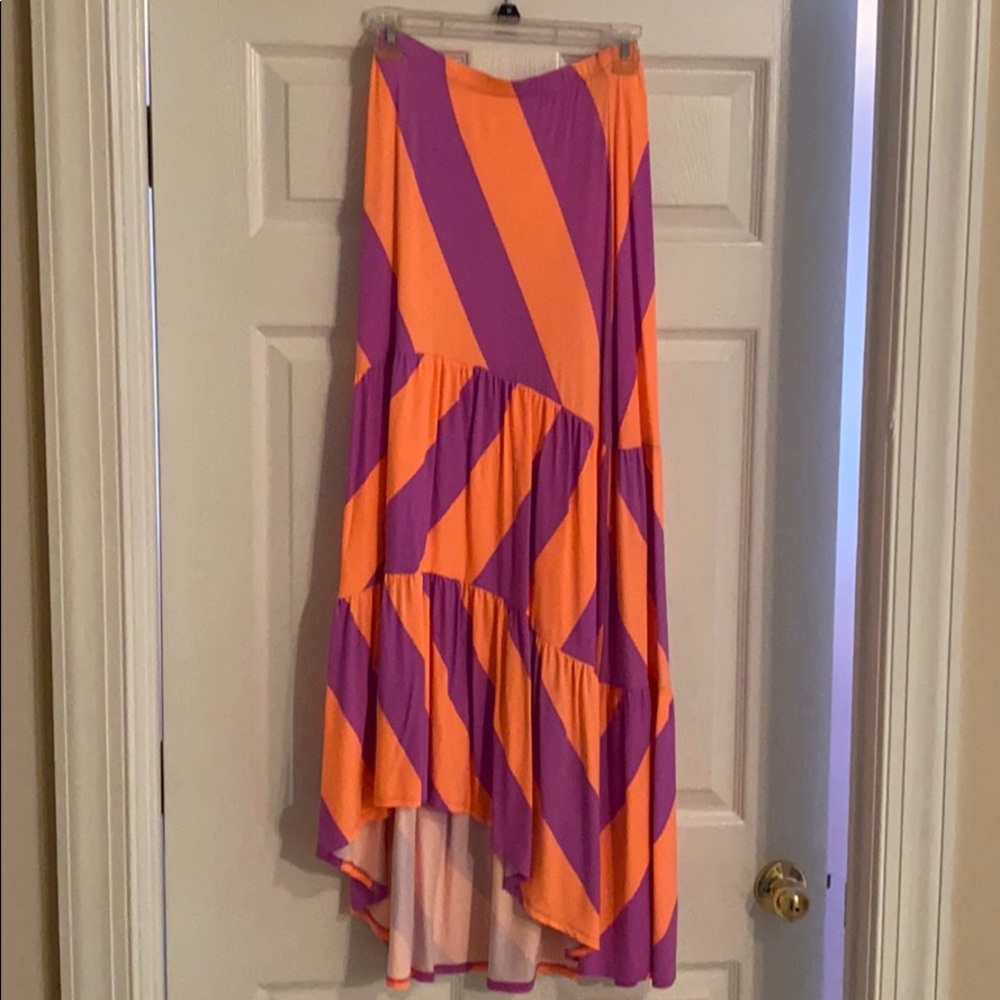 Lilly Pulitzer Strapless sundress. High low.